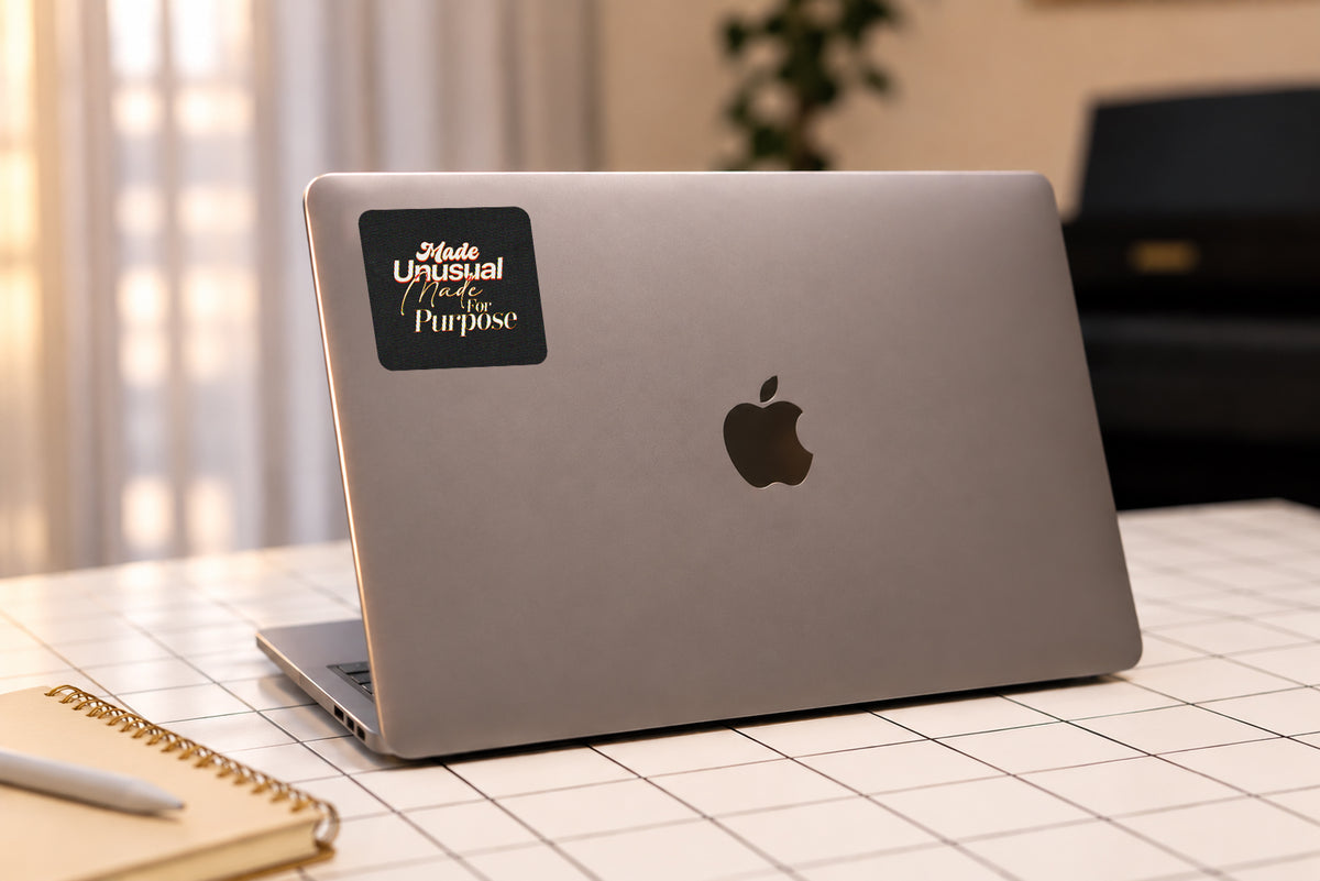 Tech Charm Glossy Laptop Stickers set