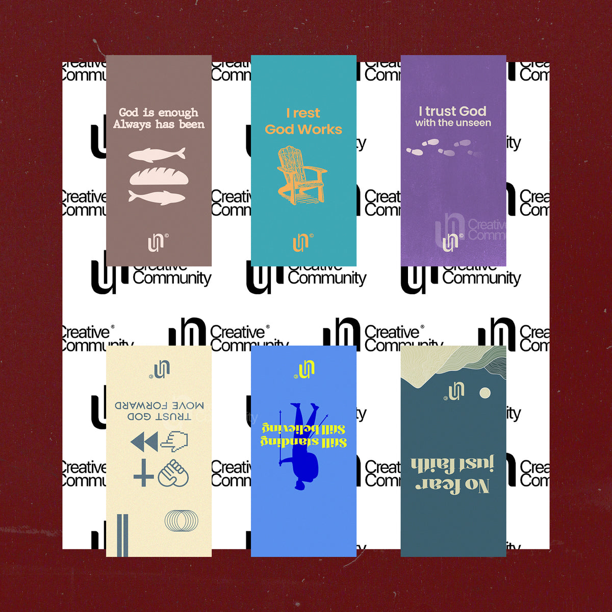 God is enough — Magnetic Bookmarks