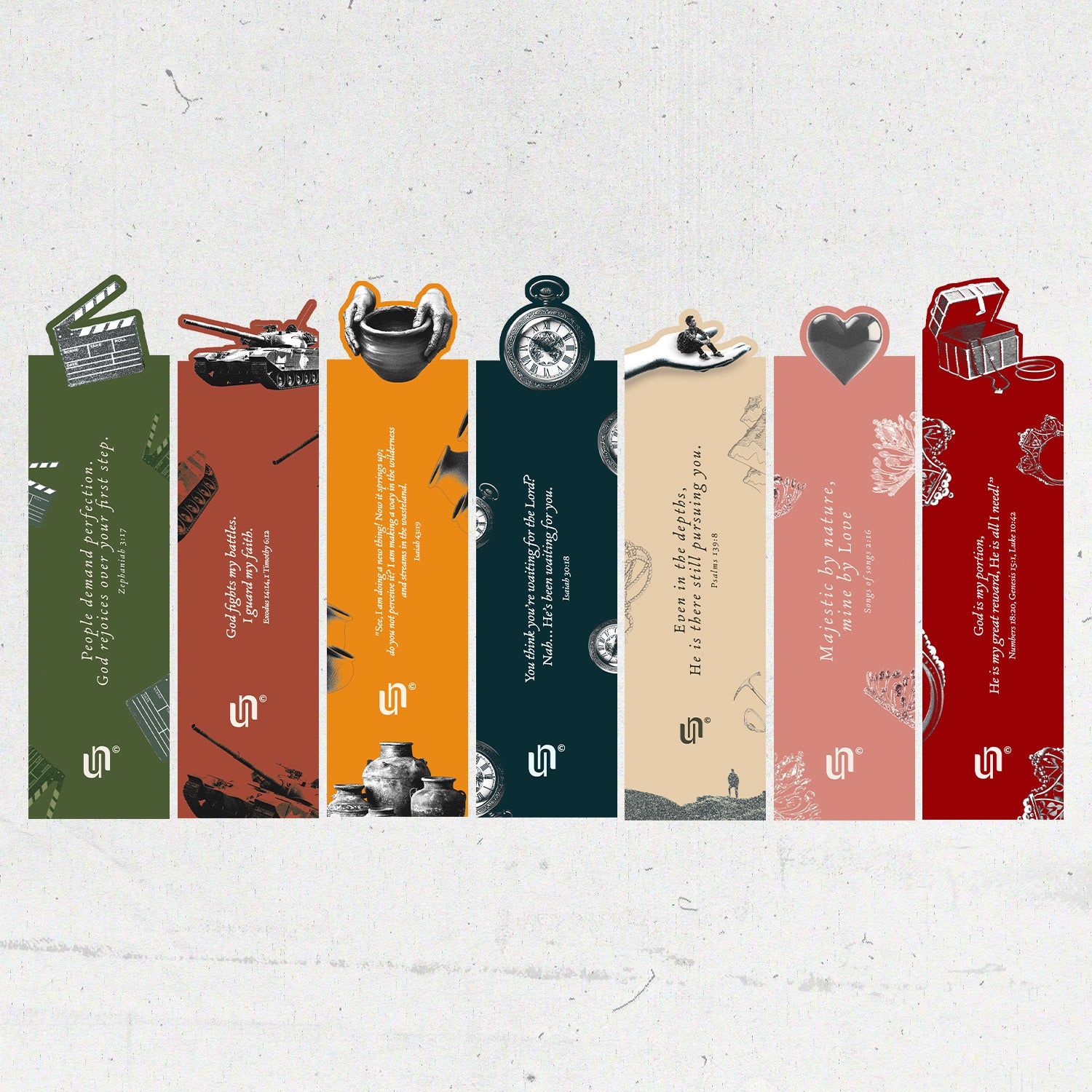 Chapter Keepers — Die cut Bookmarks